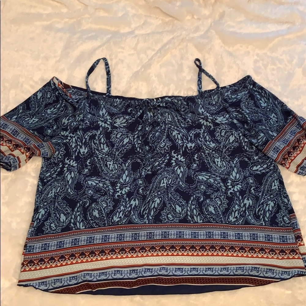 Banabee off the shoulder top size 2X